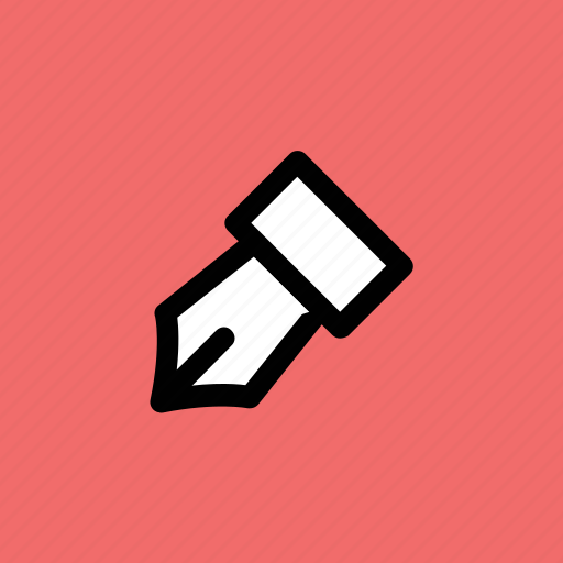 Nib, pen, pen nib, writing icon - Download on Iconfinder