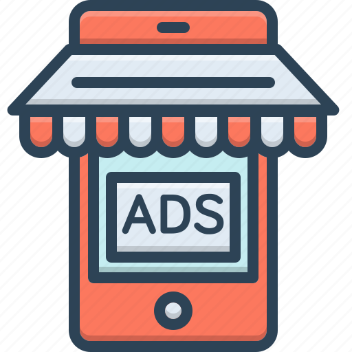 Advertising, ecommerce, marketing, mobile, mobile marketing, multimedia, technology icon - Download on Iconfinder