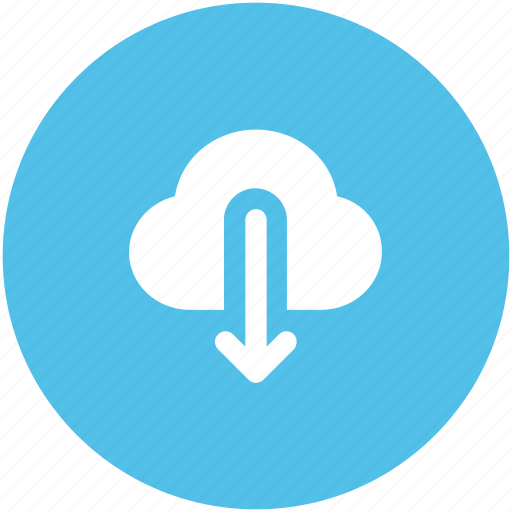 Cloud download, cloud downloading, cloud transfer, download, icloud icon - Download on Iconfinder