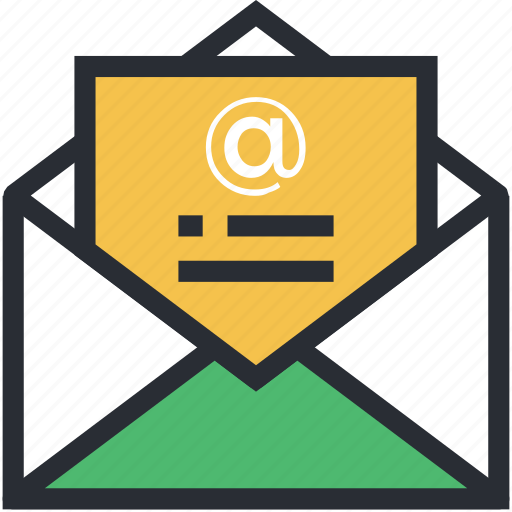 Electronic communication, email, emailing, netmail, open mail icon - Download on Iconfinder