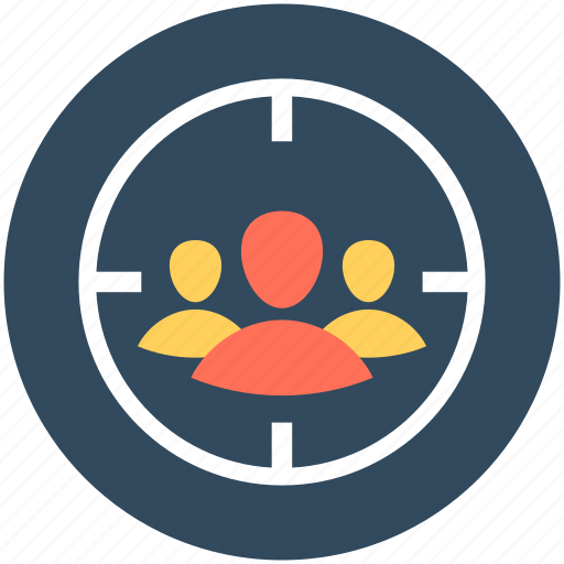 Business target, focus, person target, target, users target icon - Download on Iconfinder