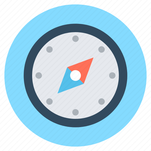 Compass, directional tool, gps, navigational compass, speedometer icon - Download on Iconfinder