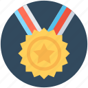 award badge, badge, medal, quality symbol, ribbon