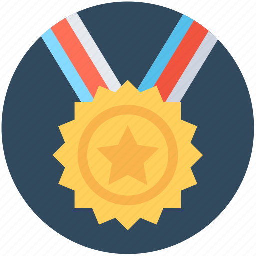 Award badge, badge, medal, quality symbol, ribbon icon - Download on Iconfinder