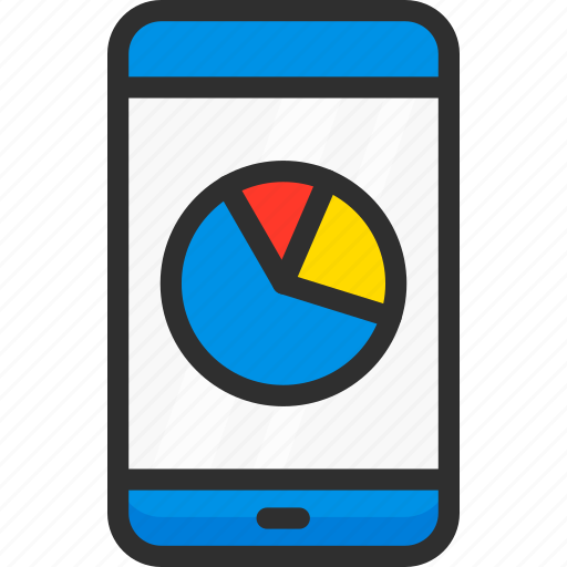 Chart, diagram, mobile, phone, plan, seo, stats icon - Download on Iconfinder