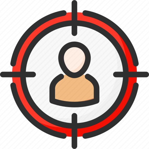 Hit, person, plan, seo, target, targeting, user icon - Download on Iconfinder