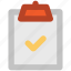 approved, certified, check, checkbox, clipboard 