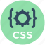 cascading, cog, css, css gear, css settings 