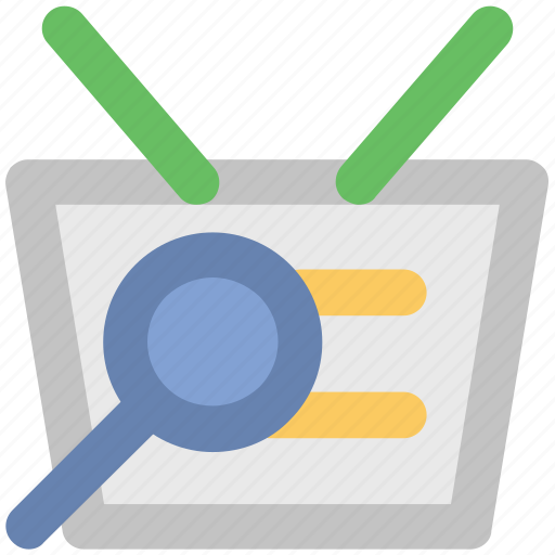 Folder, magnifier, magnifying glass, search, search folder icon - Download on Iconfinder