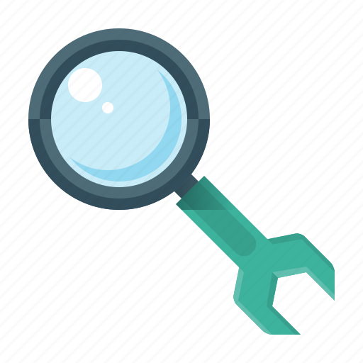 Configuration, optimization, search, seo, settings, magnifying, magnifying glass icon - Download on Iconfinder
