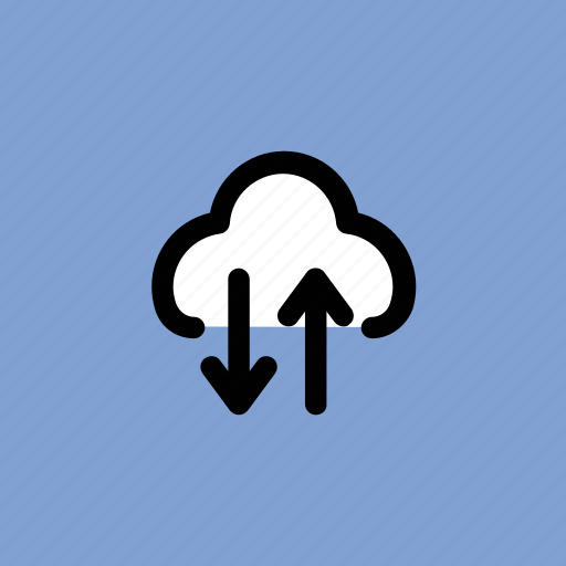 Cloud data transfer, cloud data transmission, cloud transfer, cloud upload, cloud uploading icon - Download on Iconfinder