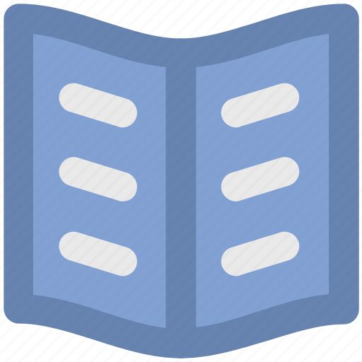 Book, diary, open book, reading, text icon - Download on Iconfinder