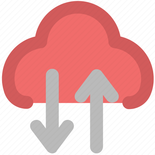 Cloud arrow, cloud arrows, cloud computing, cloud netting, cloud network, cloud sharing icon - Download on Iconfinder