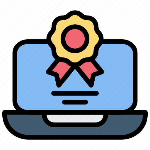 Badge, laptop, quality icon - Download on Iconfinder