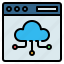 cloud, computing, database, seo, storage, web, website 