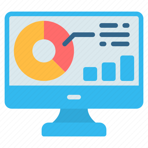 Analytics, chart, data, monitor, report, seo, statistics icon - Download on Iconfinder