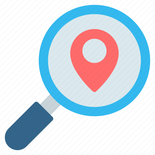 Local, location, magnifying, magnifying glass, pin, search, seo icon - Download on Iconfinder