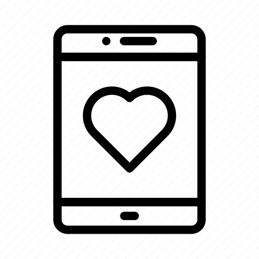 Device, heart, life, mobile, phone icon - Download on Iconfinder