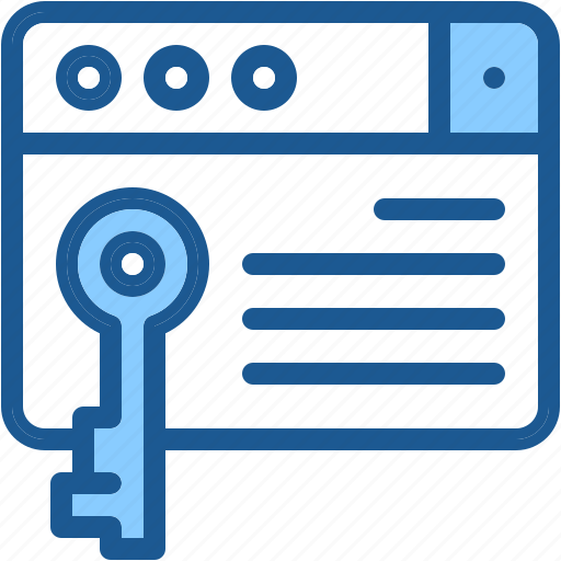 Keyword, seo, and, web, door, key, security icon - Download on Iconfinder