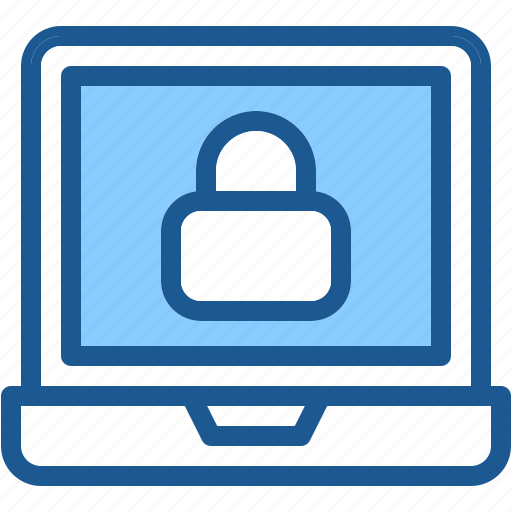 Web, security, safety, laptop, padlock icon - Download on Iconfinder