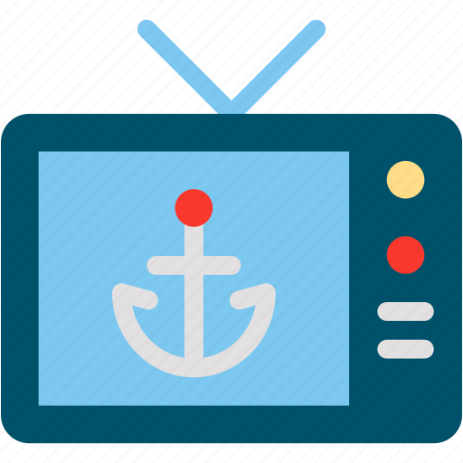Anchor, navy, marine, tv, tools, and, utensils icon - Download on Iconfinder