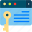 keyword, seo, and, web, door, key, security, keywords 
