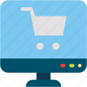 online, shopping, ecommerce, commerce, and, smart, cart, screen