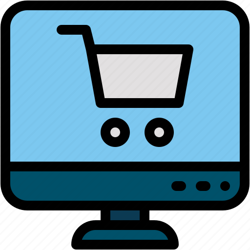 Online, shopping, ecommerce, commerce, and, smart, cart icon - Download on Iconfinder