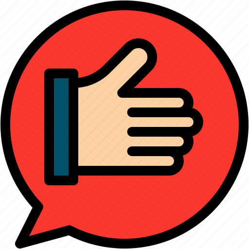 Positive, review, good, feedback, hand, thumbs, up icon - Download on Iconfinder