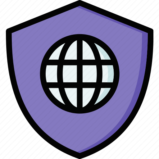 Cyber, security, shield, network, internet, protection icon - Download on Iconfinder
