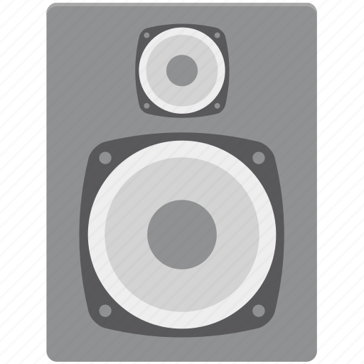 Bass, loudspeakers, music, sound, speaker, speaker box, woofer icon - Download on Iconfinder