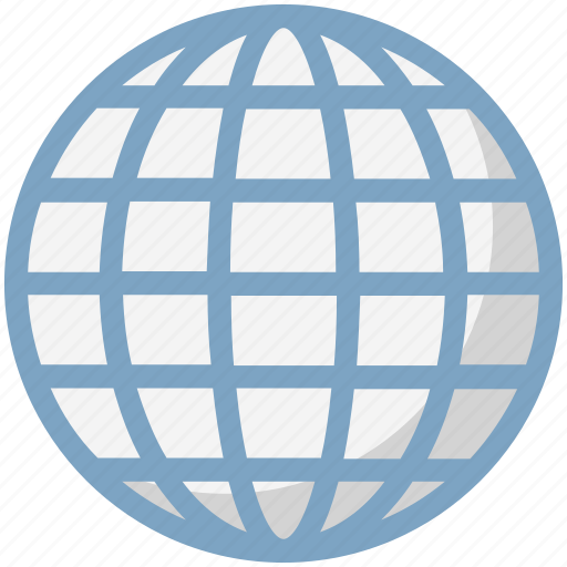 Earth, earth grid, globe, internet grid, map, planet, world map icon - Download on Iconfinder