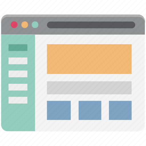 Display, lcd, web content, web designing, web layout, web template, wireframe icon - Download on Iconfinder