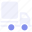courier, package, truck, delivery, transport 