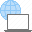 browser, globe, internet, laptop, web, website, www