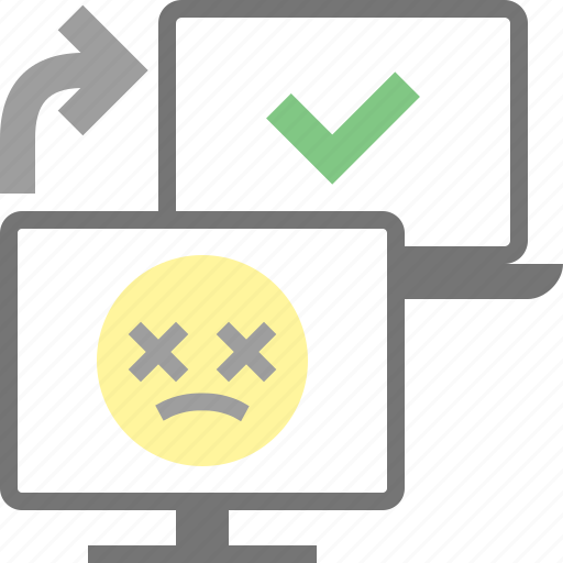 Customer support, error, laptop, malfunction, malware, repairs, technical service icon - Download on Iconfinder