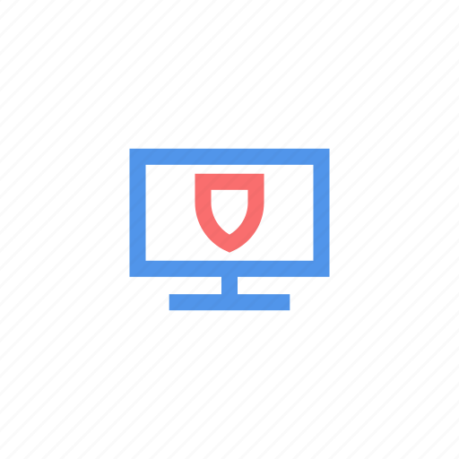 Computer, protection, privacy, shield icon - Download on Iconfinder