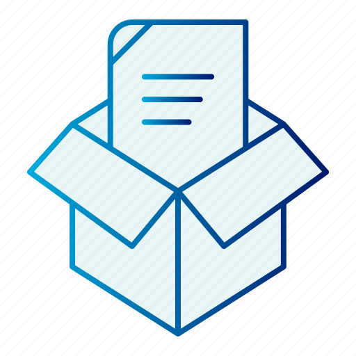 Box, open, unpack, unpacking, cardboard, carton, container icon - Download on Iconfinder
