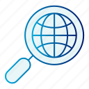 search, earth, global, globe, world, internet, magnifying, glass, map