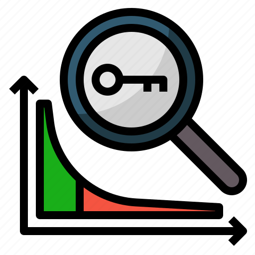 Analysis, keyword, long, search, seo, tail icon - Download on Iconfinder