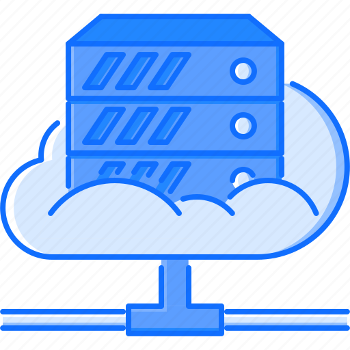 Cloud, data, file, folder, repository, seo, server icon - Download on Iconfinder