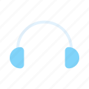 earphone, headphone, headset, music