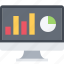 chart, diagram, monitor, sales report, screen, analytics 