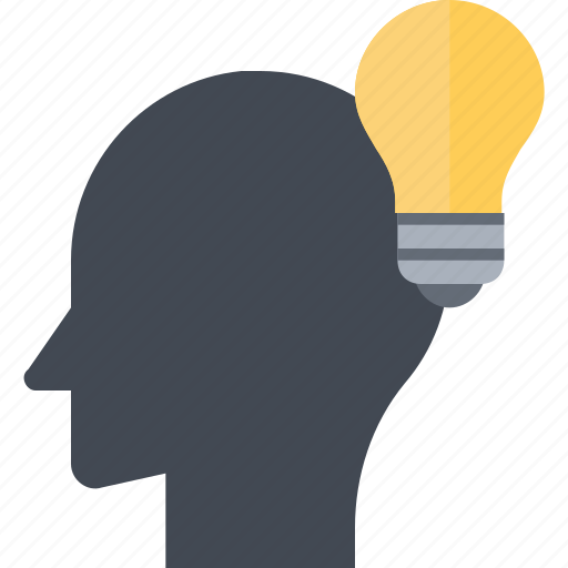 Brain, bulb, idea, innovation, inspiration, invention, light icon - Download on Iconfinder
