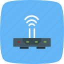 router, wifi, internet signals
