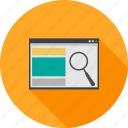 analysis, analytics, magnifying glass, optimization, search, searching, web