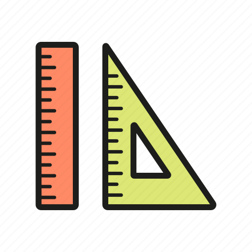 Measure, office, ruler, scale, school icon, set icon icon - Download on Iconfinder
