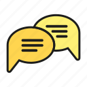 chat, communication, keep in touch, talk icon
