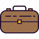 bag, briefcase, luggage, suitcase