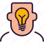 bulb, creative, idea, thinking 